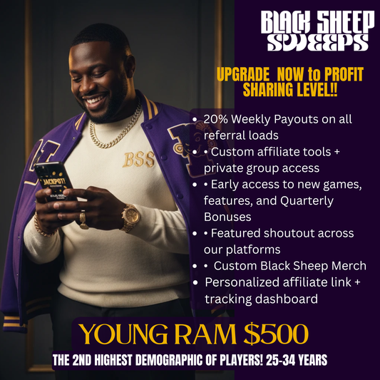 CYBER DECEMBER "Young Ram" BUY ONE/GET ONE